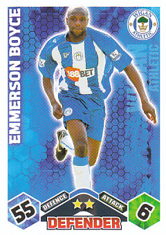 Emmerson Boyce Wigan Athletic 2009/10 Topps Match Attax #326